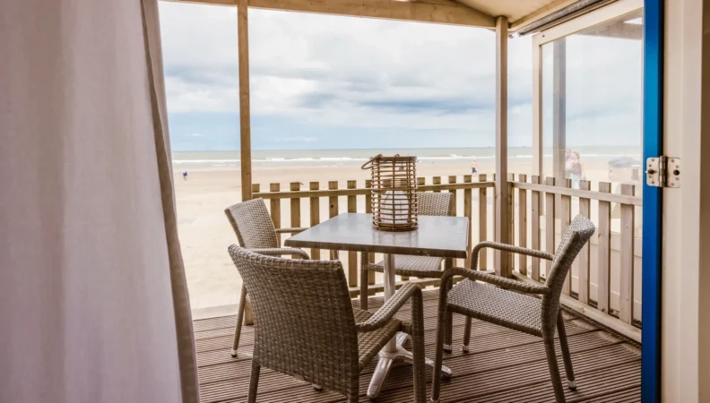 Terrasse Landal Strandhuisjes Wijk aan Zee