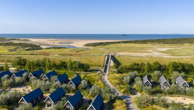 Landal Beach Resort Nieuwvliet-Bad Luftbild