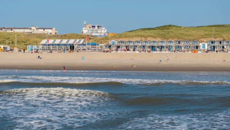 Panorama Strandhuisjes Wijk aan Zee