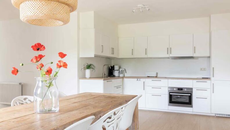 Wohnzimmer Ferienhaus 16 Personen Nes