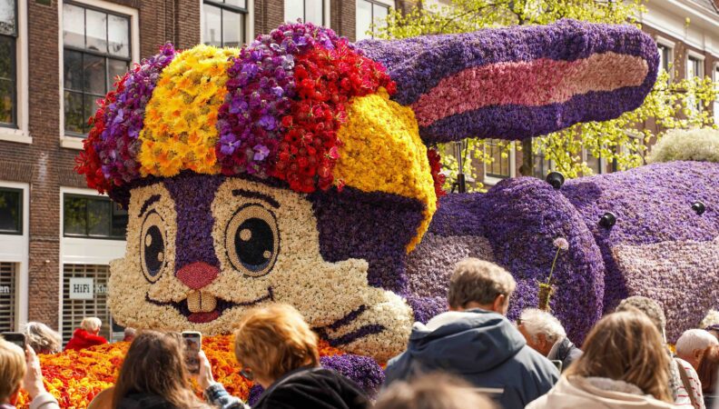 Bloemencorso in Haarlem