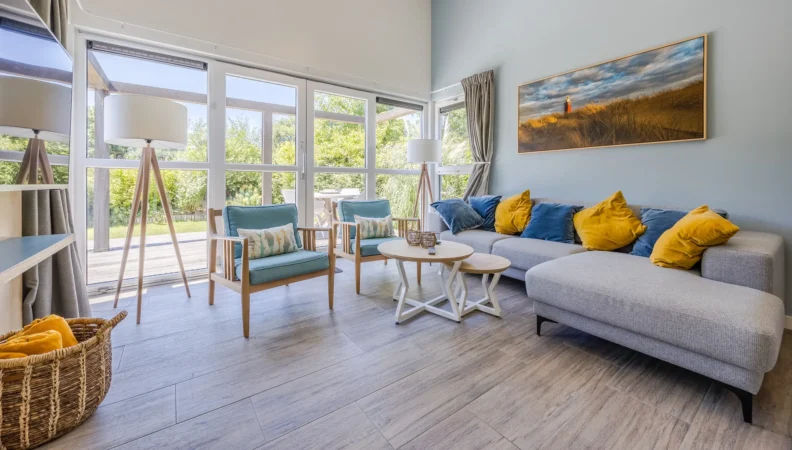 Landal Strandpark Duynhille Bungalow 4A Wohnzimmer