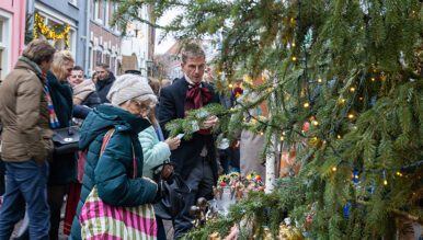 Weihnachtsmarkt im Osten der Niederlande