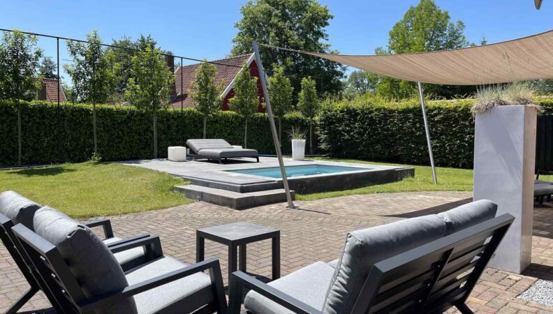 Luxuriöses 6-Personen-Ferienhaus mit privatem Pool, Whirlpool und finnischer Sauna in Gelderland